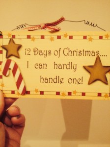 12 days of Christmas