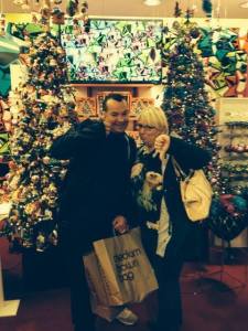 The Christmas shop in Bloomingdales in New York