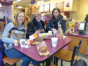 Dunkin'[ donuts for breakfast