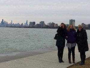 On the shores of Lake Michigan