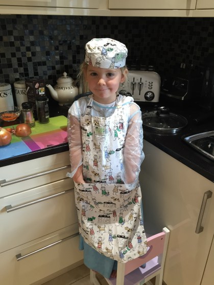Princess Elsa cooking